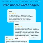 아파트 Stilvoll & Zentral In Der Innenstadt, Nahe Hauptbahnhof Und Limbecker Platz, Helle Und Grosszuegige Raeume, Voll Ausgestattete Kueche 에센