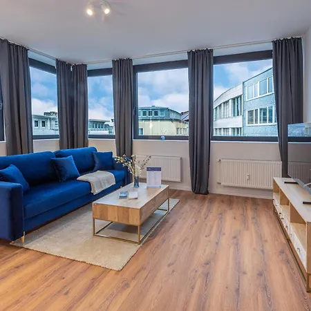 Apartmán Stilvoll & Zentral In Der Innenstadt, Nahe Hauptbahnhof Und Limbecker Platz, Helle Und Grosszuegige Raeume, Voll Ausgestattete Kueche Essen