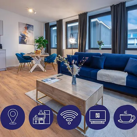 Stilvoll & Zentral In Der Innenstadt, Nahe Hauptbahnhof Und Limbecker Platz, Helle Und Grosszuegige Raeume, Voll Ausgestattete Kueche شقة