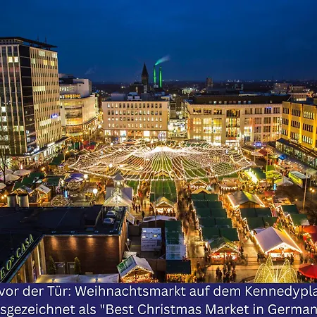 Апартаменты Stilvoll & Zentral In Der Innenstadt, Nahe Hauptbahnhof Und Limbecker Platz, Helle Und Grosszuegige Raeume, Voll Ausgestattete Kueche Эссен