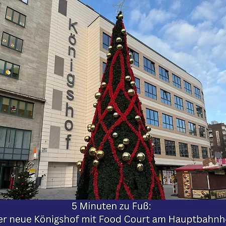Apartmán Stilvoll & Zentral In Der Innenstadt, Nahe Hauptbahnhof Und Limbecker Platz, Helle Und Grosszuegige Raeume, Voll Ausgestattete Kueche