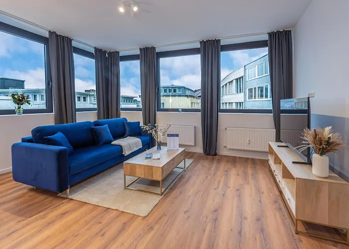 Apartament Stilvoll & Zentral In Der Innenstadt, Nahe Hauptbahnhof Und Limbecker Platz, Helle Und Grosszuegige Raeume, Voll Ausgestattete Kueche Essen