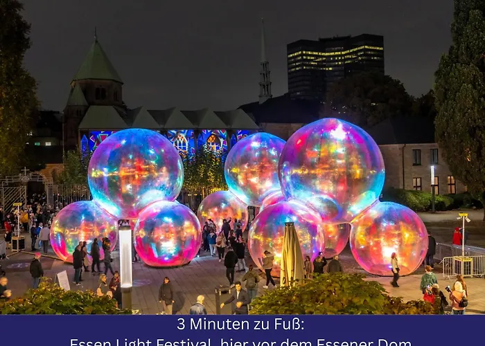 Lejlighed Stilvoll & Zentral In Der Innenstadt, Nahe Hauptbahnhof Und Limbecker Platz, Helle Und Grosszuegige Raeume, Voll Ausgestattete Kueche Essen